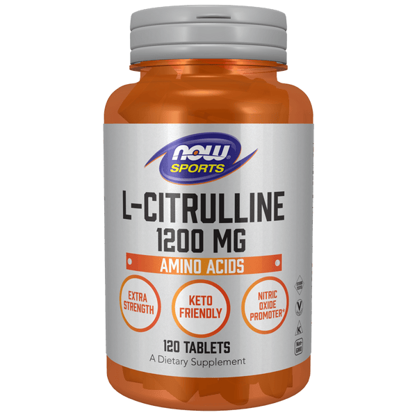 L-citrulina 1200 mg (120 tabletas) - NOW Foods