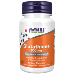 Glutation 500 mg (30 cápsulas) - Now Foods