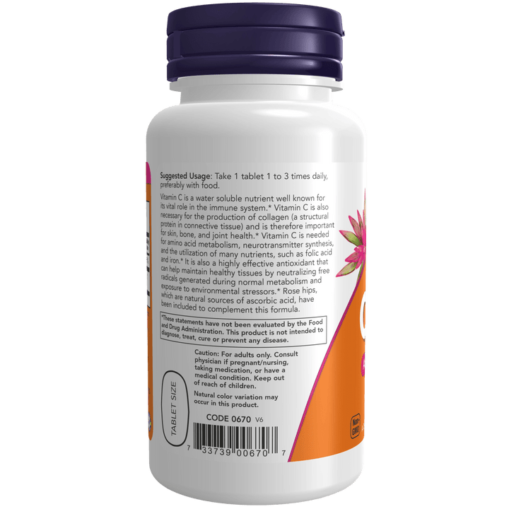 Suplemento antioxidante de vitamina C para huesos y articulaciones.