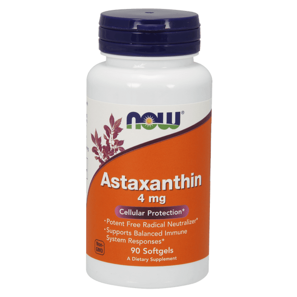 Astaxanthin 4 mg (90 Softgels) NOW