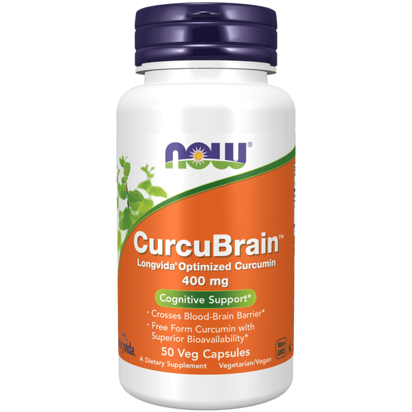 CurcuBrain™ 400 mg (50 Veg Caps)