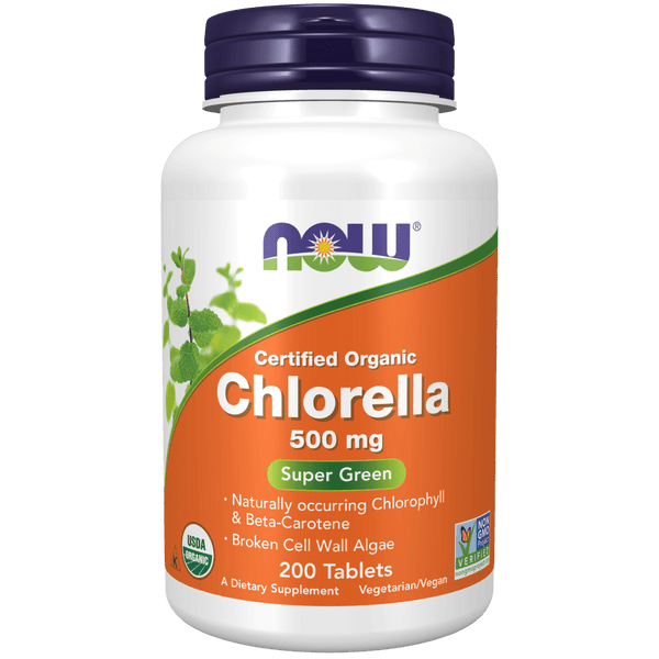 Chlorella Organica  500 mg, (200 TAB)