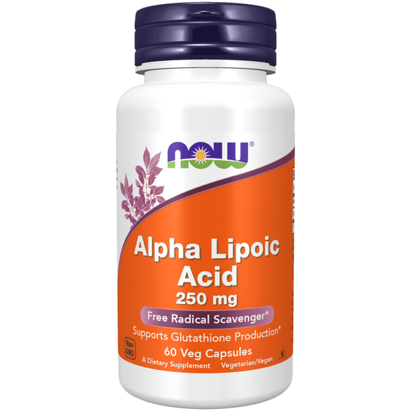 Ácido Alfa Lipoico 250 mg (60 Veg Caps)