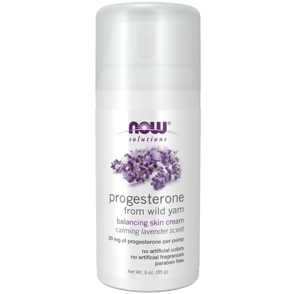 Progesterona de camote silvestre con crema para la piel equilibrante de lavanda (3oz)