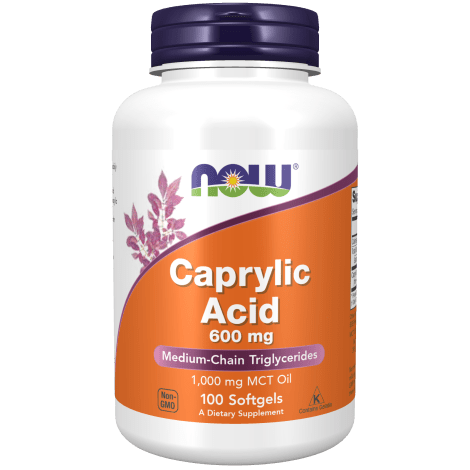 Ácido caprílico 600mg (100 Softgels)