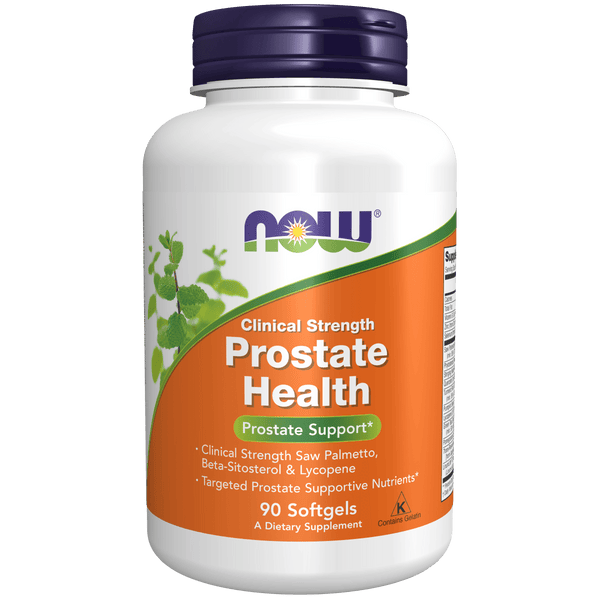 Fuerza clínica para la salud de la próstata (90 cápsulas blandas) - Now Foods