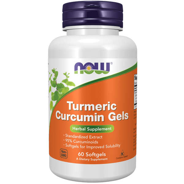 Cúrcuma y Curcumina 475 mg (60 cápsulas blandas) - Now Foods