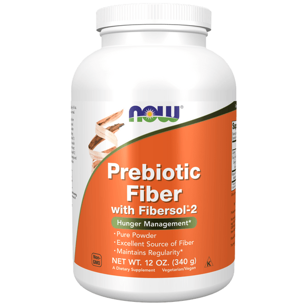 Fibra prebiótica en polvo Fibersol-2 (12 Oz) - NOW Foods