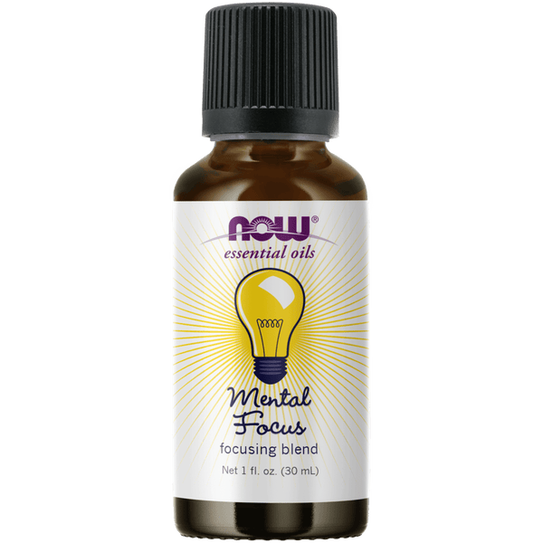 Mezcla de aceite de enfoque mental (30ml) - NOW Foods