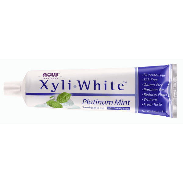 Pasta dental XyliWhite™ Platinum Mint con bicarbonato de sodio (6.4oz)