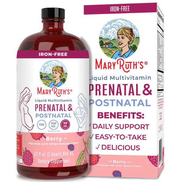 Multivitamínico Líquido Prenatal y Postnatal  (32 fl oz