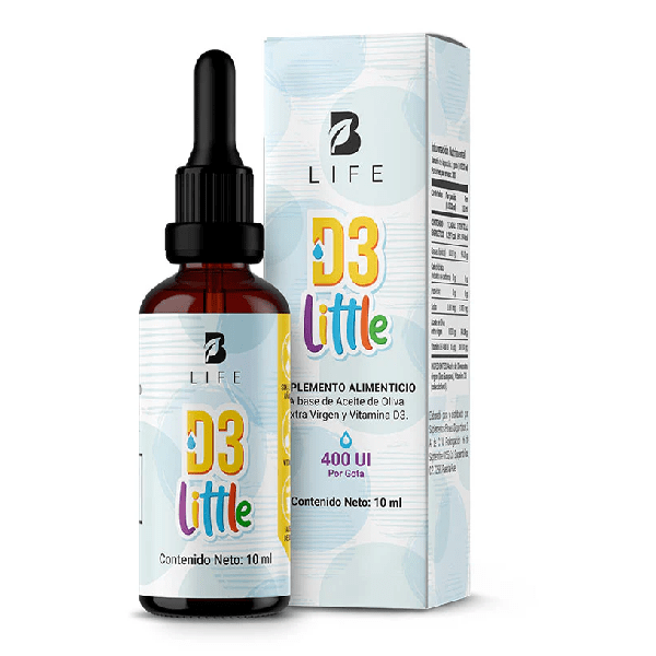 Vitamina D3 para Niños 400 UI (10ml) - BLife