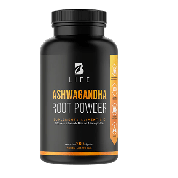 Raíz de Ashwagandha 1000 mg (200 caps)