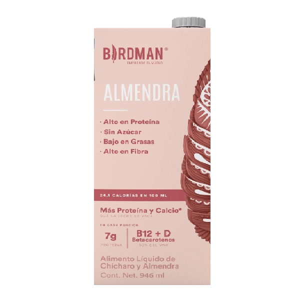 Bebida Vegetal sabor Almendra (946ml) - Birdman