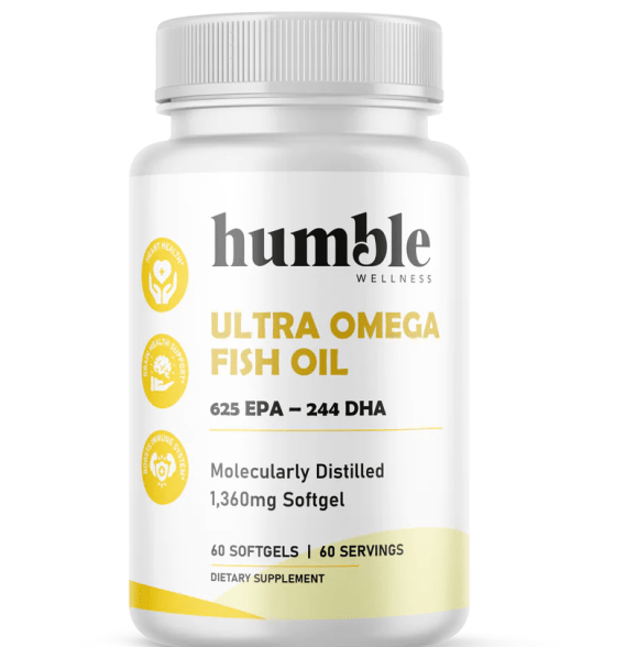 Aceite de pescado Ultra Omega, 625 EPA 244 DHA (60 softgels)