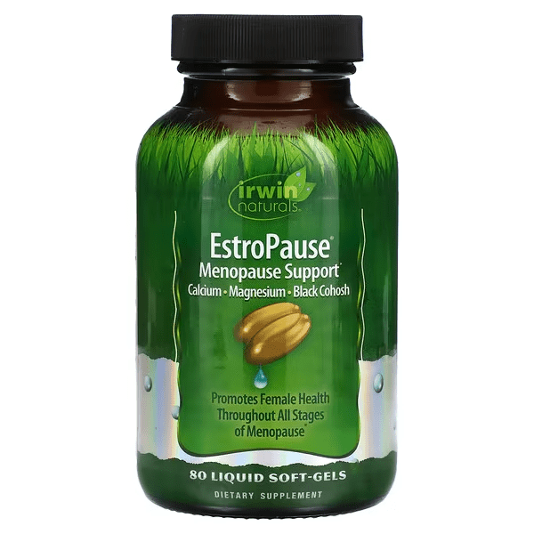 EstroPause Soporte para la Menopausia (80 softgels), Irwin Naturals