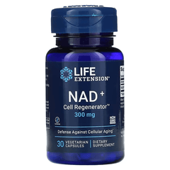 NAD + Regenerador Celular 300 mg (30 cápsulas) - Life Extension