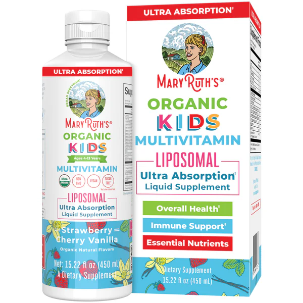 Niños multivitamínico liposomal (450 ml) - Mary Ruth's