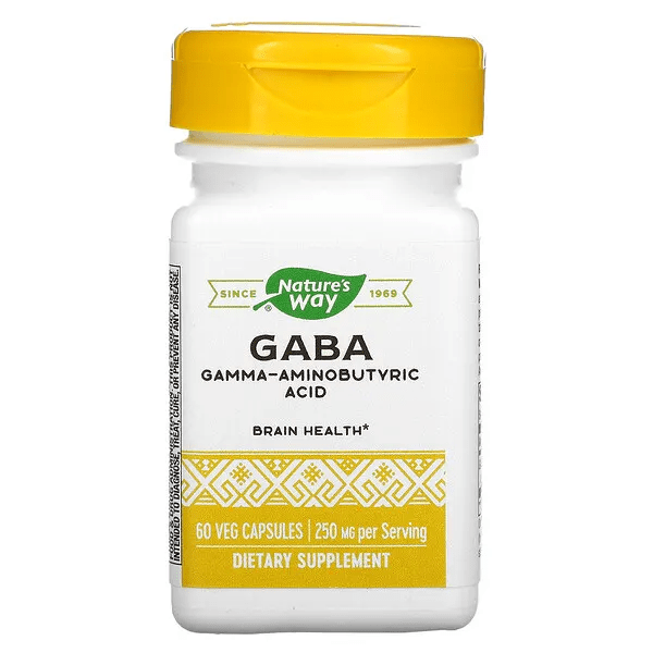 GABA 250 mg, 60 Veg Caps