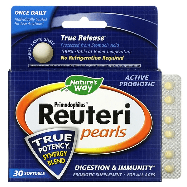 Primadophilus® Reuteri Perlas Probióticos 30 Softgels