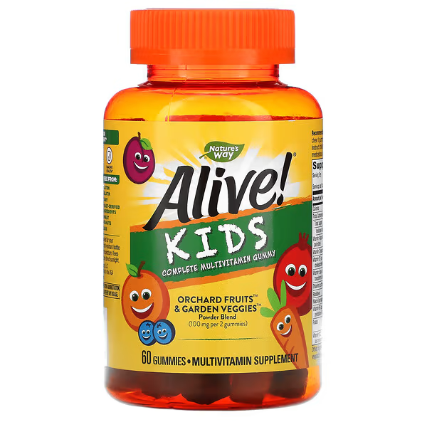 Alive!®  Multivitamínico para Niños (60 gomitas)