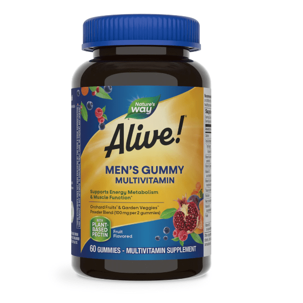 Alive!® Multivitaminico para hombres en gomitas