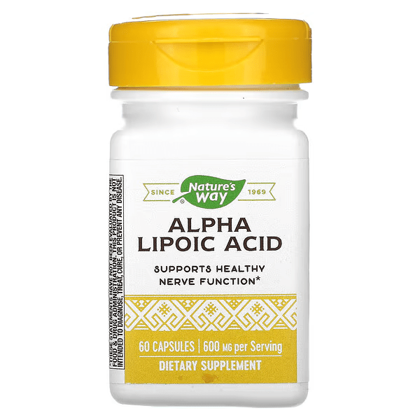 Ácido Alfa Lipoico 600 mg (60 caps)