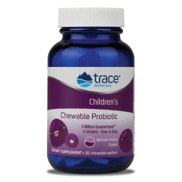 Probiótico masticable para niños (30 obleas) - Trace Minerals