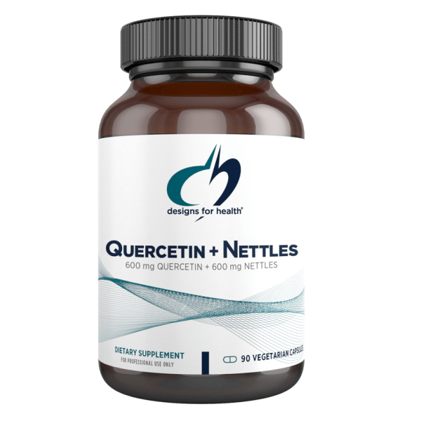 Quercetina + Ortigas, 600 mg (90 veg caps) - Designs for Health