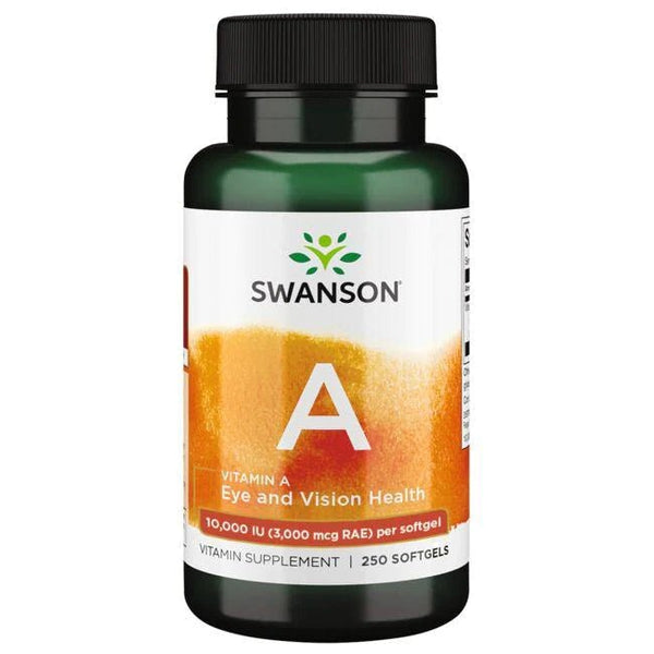 Vitamin A 10,000 UI (250 softgels) -Swanson