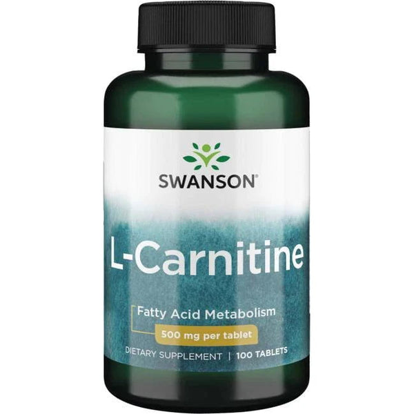 L-carnitina 500 mg (100 tabletas) - Swanson