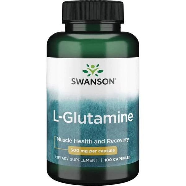 Swanson L-Glutamina 500mg (100 caps)