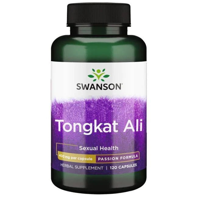 Eurycoma Longifolia Tongkat Ali 400 mg Swanson para vitalidad