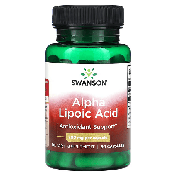 Ácido Alfa Lipoico 300 mg (60 caps)