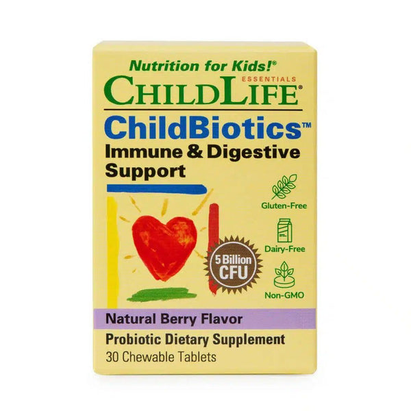 ChildBiotics Apoyo inmunológico y digestivo (30 tab masticables)