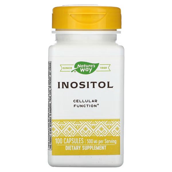 Inositol 500 mg (100 Caps) NATURE'S WAY