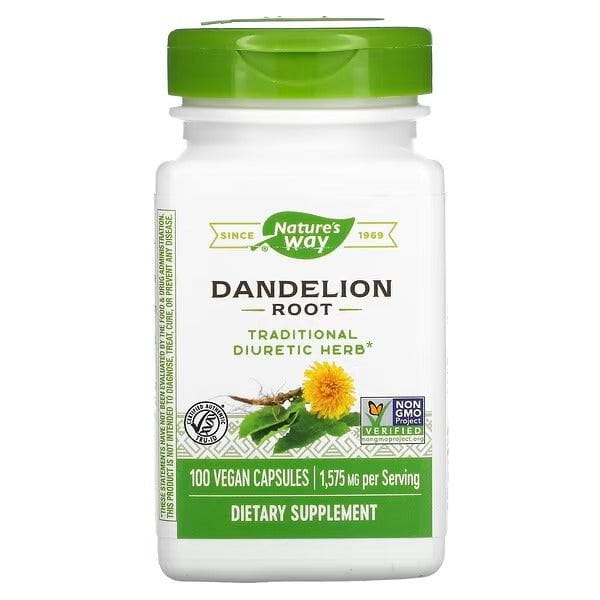 Raíz de diente de león 1575 mg (100 caps veganas)