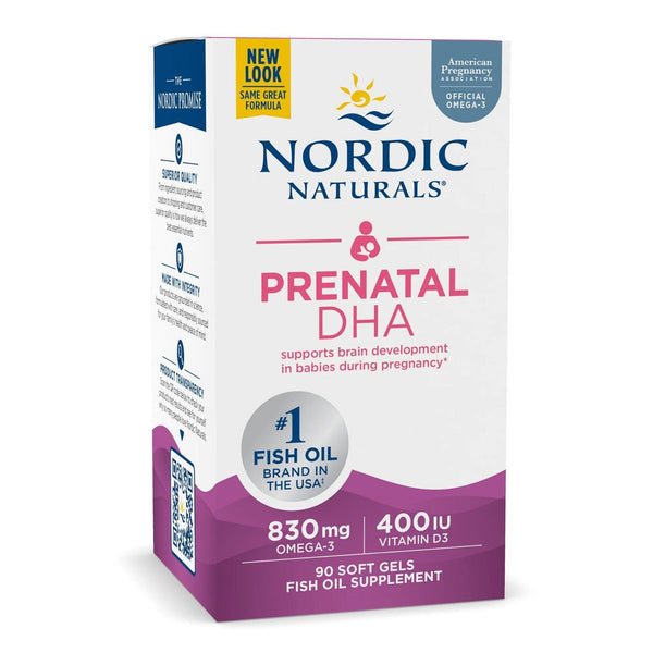 DHA prenatal (90 softgels) - Nordic Naturals