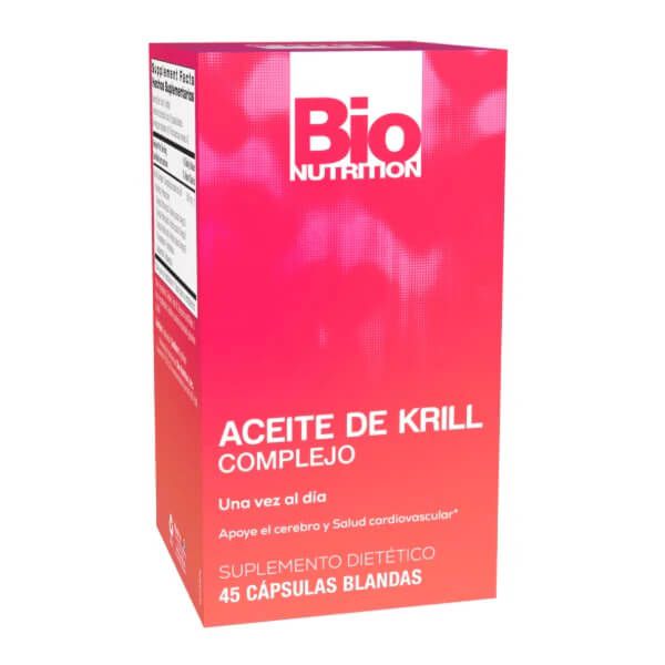 Bio Nutrition, Aceite De Krill (45 cápsulas)