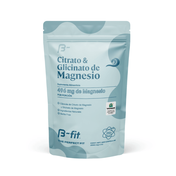 Bfit, Citrato y Glicinato de Magnesio