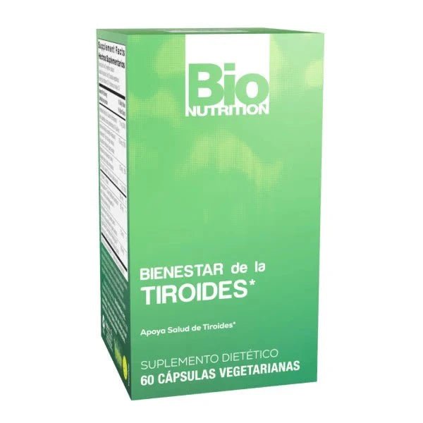 Bio Nutrition, Bienestar Para Tiroides (60 cápsulas)