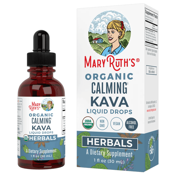 Gotas Líquidas Calmantes de Kava Orgánicas (30ml)