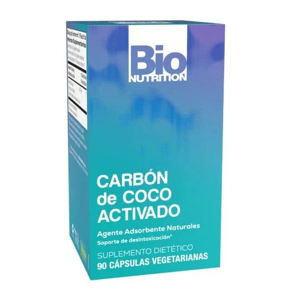 Bio Nutrition, Carbón Activado 520 mg (90 cápsulas)