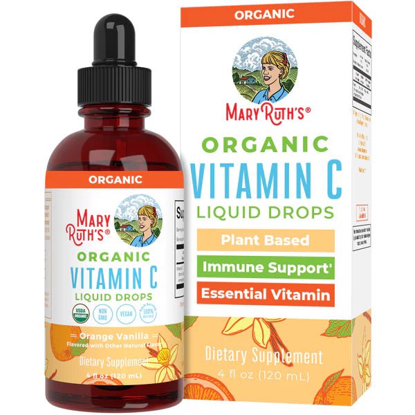 Vitamina C Orgánicas, Liquidas (4 fl oz/120ml), Mary Ruth´s