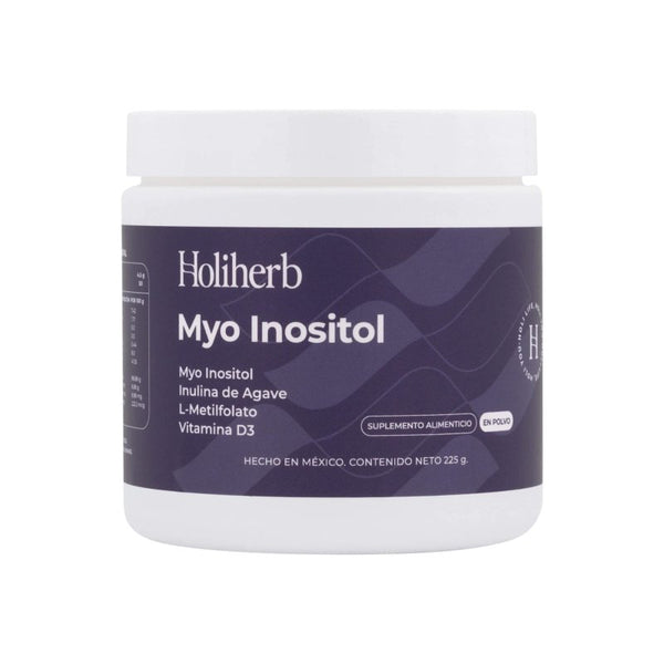 Holiherb, Myo Inositol + Metilfolato y Vit D3 (225 g)