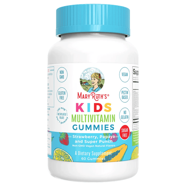 Multivitamínico Para Niños Sabor Fresa Papaya Ponche (60 Gomitas)