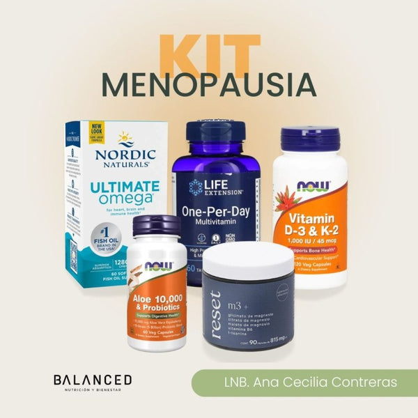 Kit Apoyo a la Menopausia de LNB Ana Cecilia Contreras