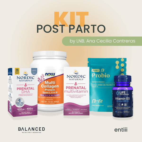 Kit Post Parto por LNB Ana Cecilia Contreras