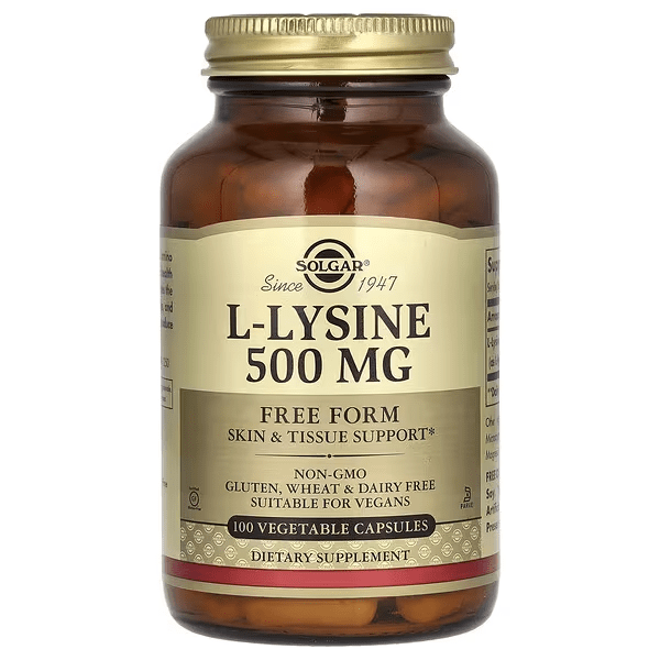 L-Lisina Forma Libre 500 mg (100 veg caps)