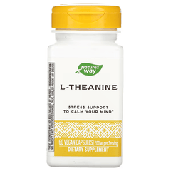 L-Teanina 200mg (60 veg caps) , Nature's Way